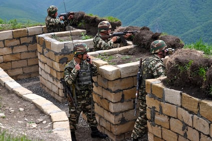 Nagorno Karabak, la trincea degli azeri 3