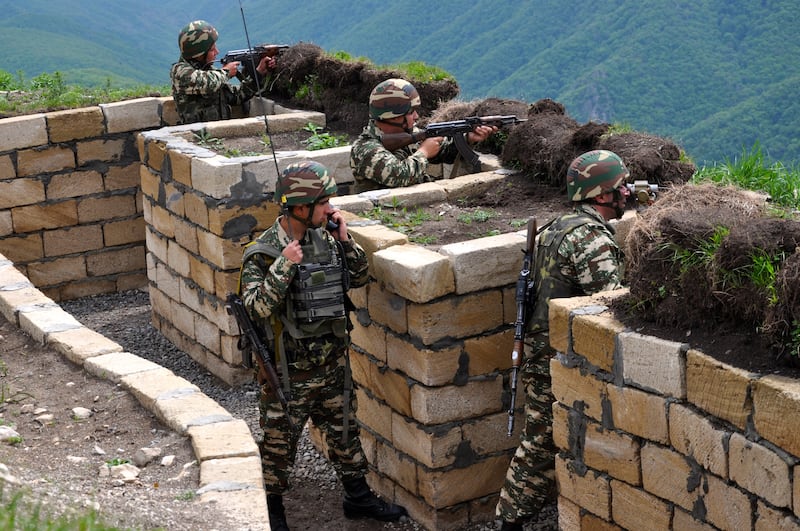 Nagorno Karabak, la trincea degli azeri 3