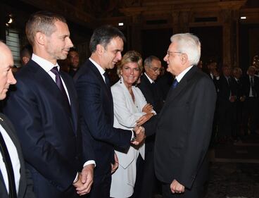 Mattarella riceve l'Italia al Quirinale: le foto della celebrazione dei 120 anni della Figc 1