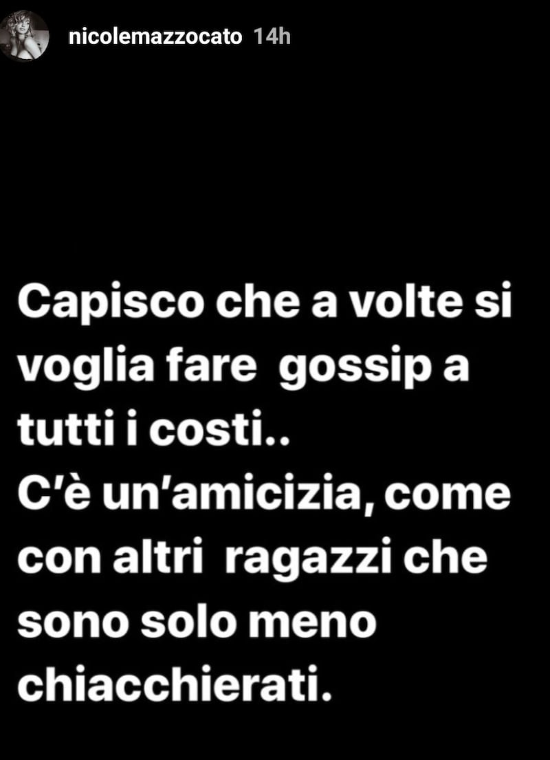 Nicole Mazzocato, post 