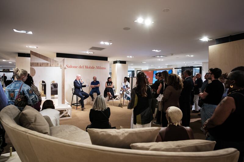 Inaugurazione mostra Salone del Mobile a new York