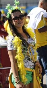 Brasile 2014, i coloratissimi supporters 2