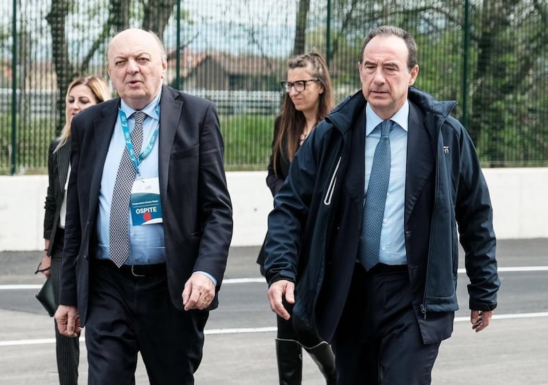 Gilberto Pichetto Fratin e Luca Dal Fabbro