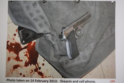 Pistorius, le foto dell'omicidio 4