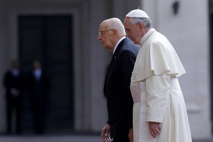 Il Papa da Napolitano 2
