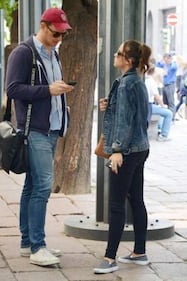 Aurora Ramazzotti con il bodyguard a Milano 8
