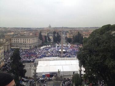 La manifestazione degli imprenditori a Roma 3