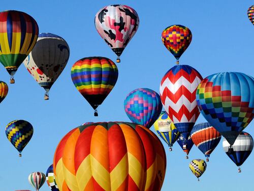 Le stravaganti mongolfiere di Albuquerque
