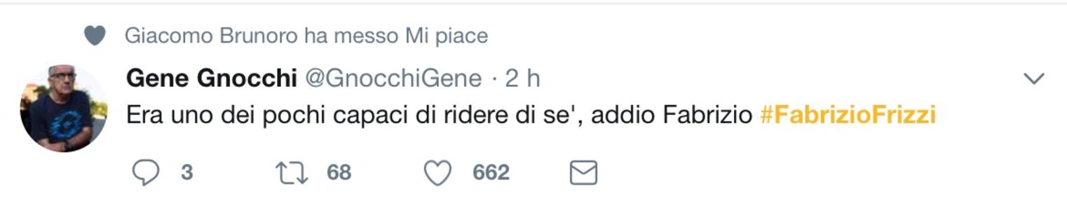 Fabrizio Frizzi, il cordoglio social dei vip 20