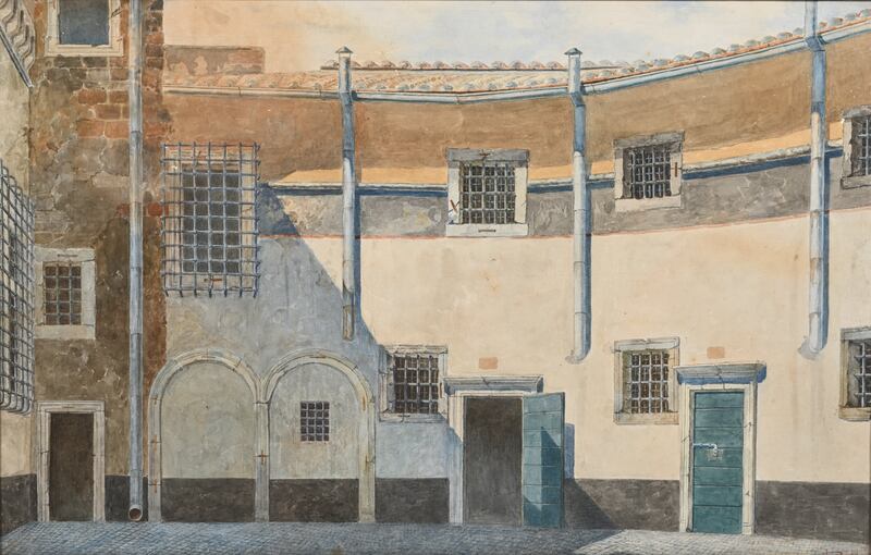 Roma mostra la spada e la giustizia Roma