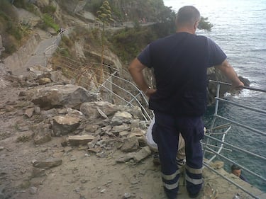 Frana alle Cinque terre: 4 turiste ferite 1