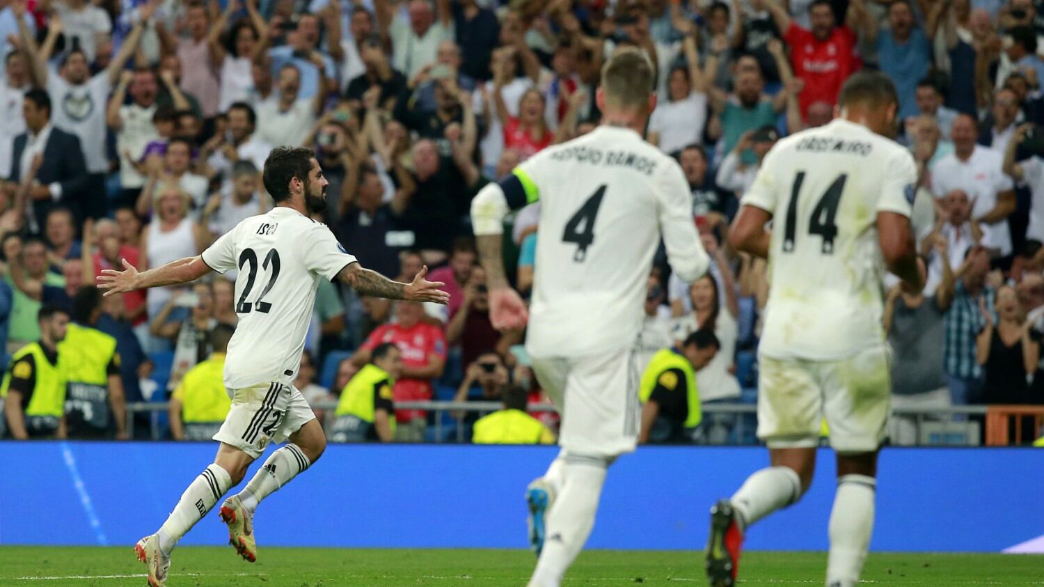 La Roma perde male a Madrid: secco 3-0 dei campioni d'Europa in carica del Real