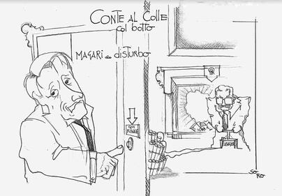 La vignetta del giorno: Conte al Colle col botto 1