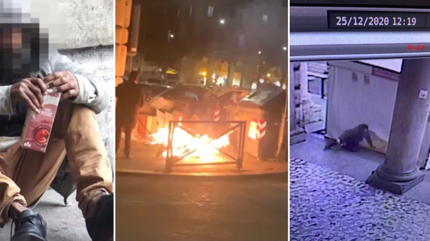 Quei portici trasformati in latrina così la piazza è ostaggio dei migranti