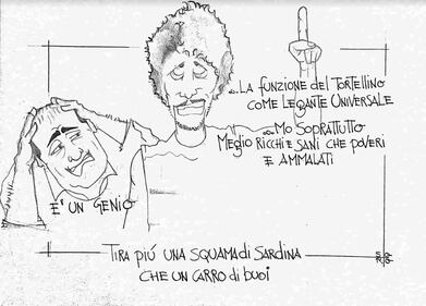 La vignetta del giorno: tira più una squama di sardina che un carro di buoi 1
