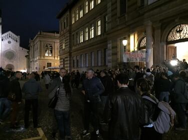 La contestazione a Trento contro Bilosalvo 4