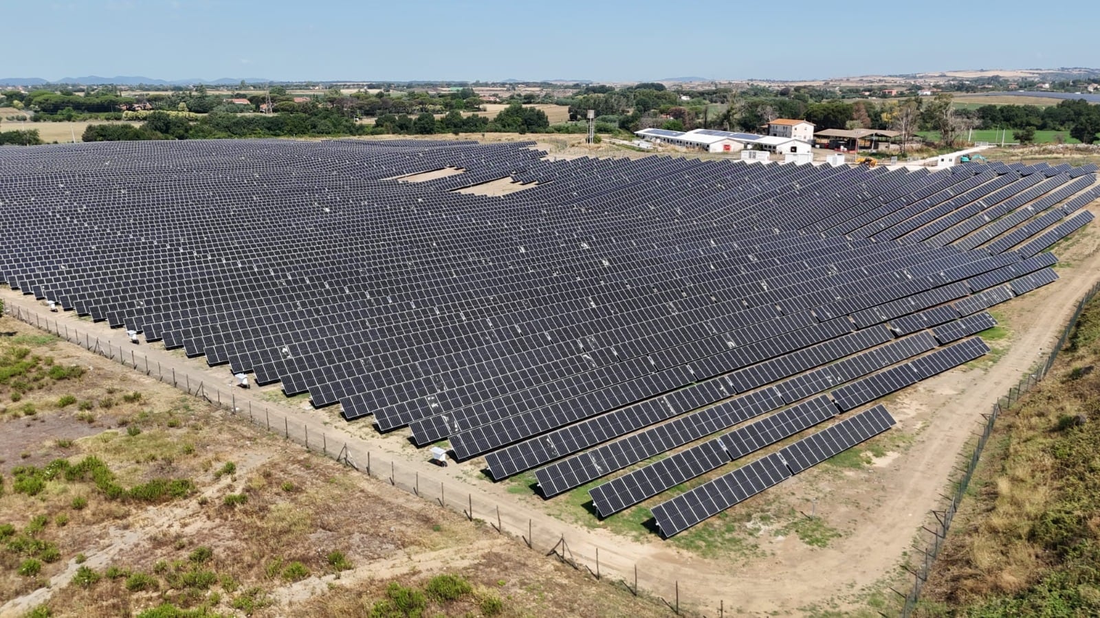 Acea cresce nel fotovoltaico: avvia un nuovo impianto da 7 MW in provincia di Roma