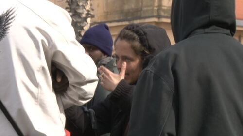 Veronica Padoan al corteo degli immigrati di San Ferdinando 7