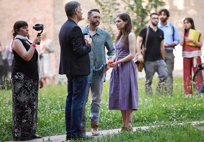 Amanda Knox all'Università di Giurisprudenza di Modena 2