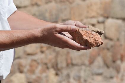 Roma, cadono frammenti di tufo dal Passetto 3