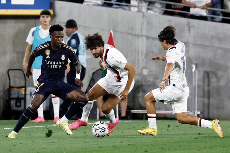 Milan Real Madrid Vinicius Romero