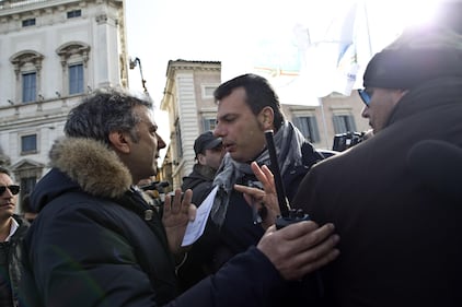 La protesta di Fratelli d'Italia 11