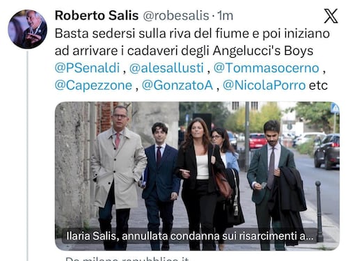 Chi scrive e chi zittisce