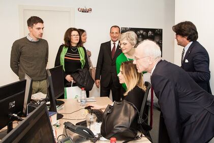 La Repubblica d’Irlanda in visita al Giornale 3