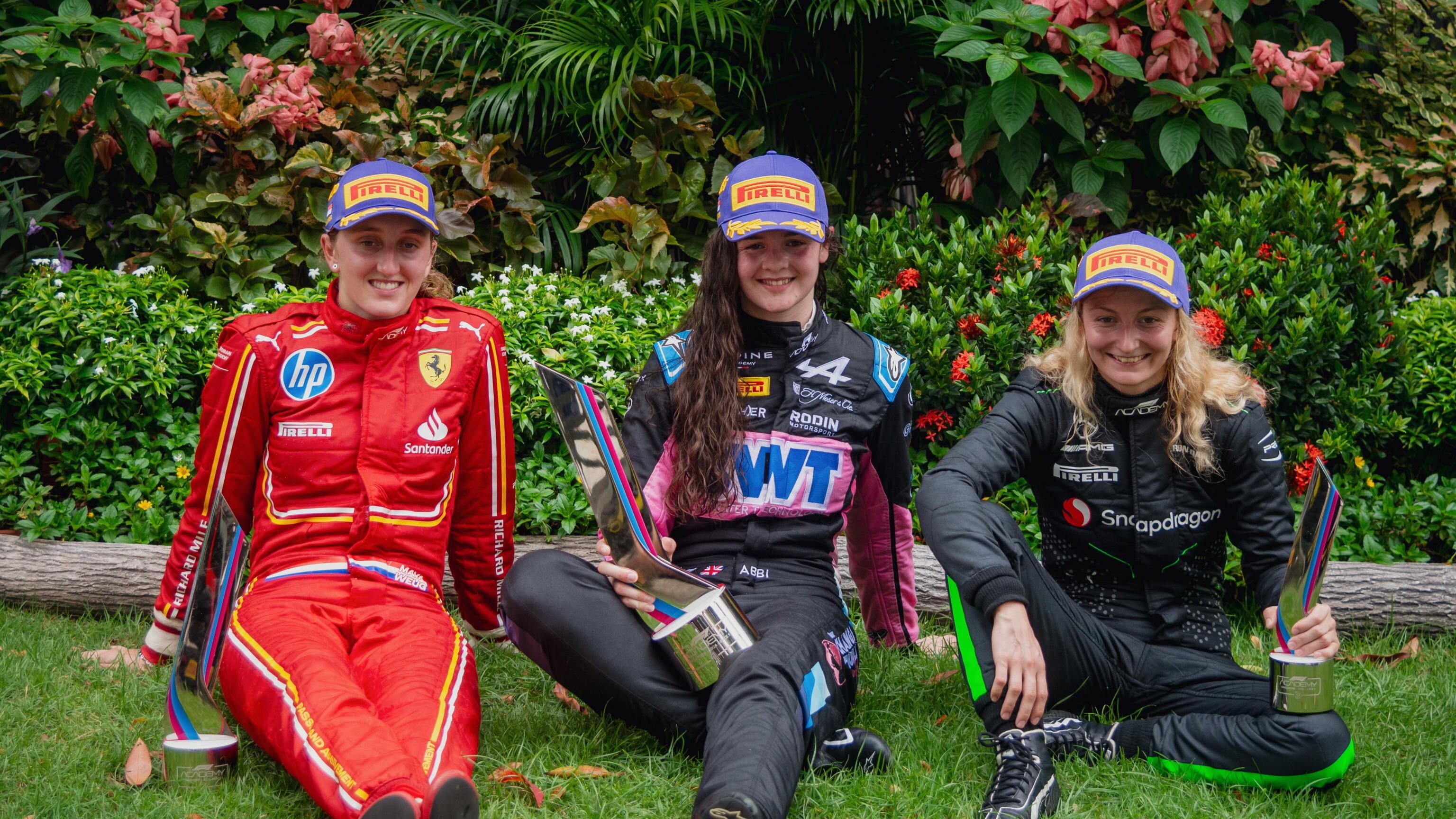 Cresce l’Academy Championship, la Formula 1 al femminile. "Ora vogliamo tornare nel circus"