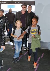 I "Brangelina" in aeroporto a Parigi 1