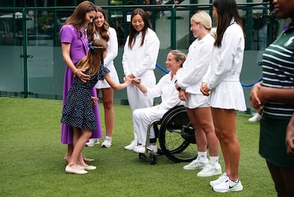 Kate Middleton al torneo maschile di Wimbledon 2024  2