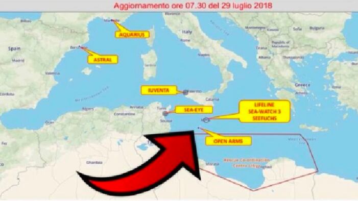 Salvini: "Open Arms via a mani vuote"