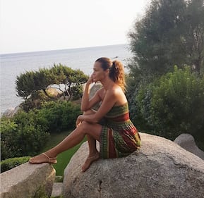 Samantha De Grenet hot, bikini al mare 4