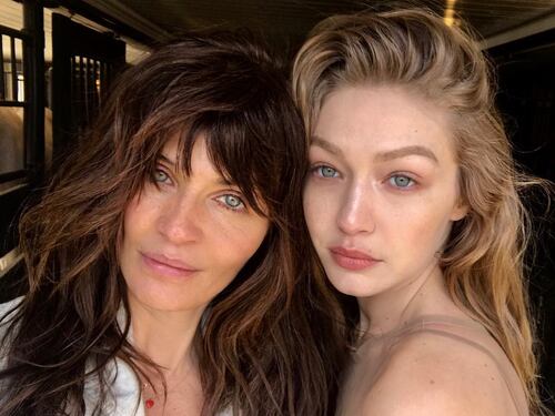 Gigi Hadid senza trucco su Instagram