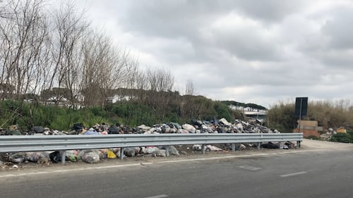 campo rom Giugliano 3