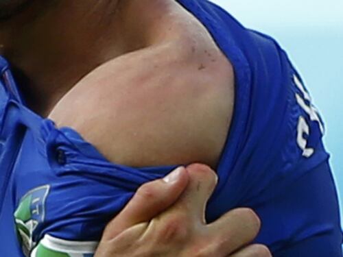 Anche Lugano "morde" Chiellini "Cicatrici vecchie, tutta scena!"