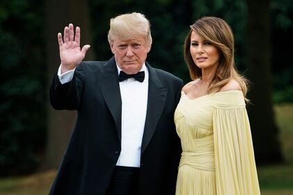 Melania Trump nel Regno Unito 9