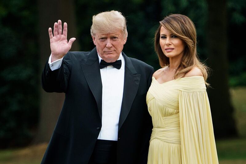 Melania Trump nel Regno Unito 9