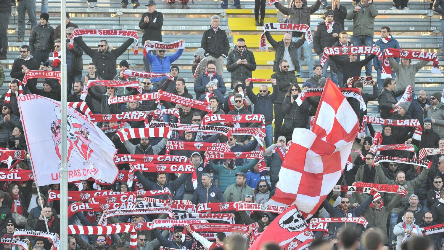 Carpi, rapinatori rubano l'incasso della partita contro il Brescia