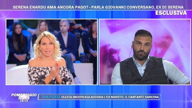 La furia di Giovanni Conversano contro Serena Enardu: "Malata di visibilità"