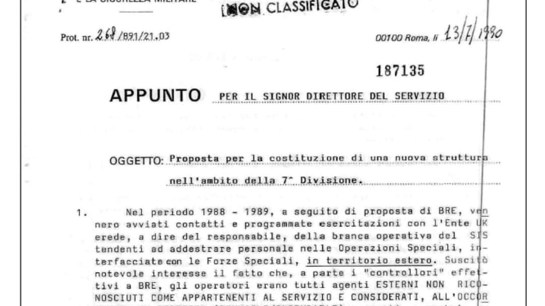 Quel documento segreto sulla Gladio parallela. Ecco cosa rivela