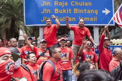 Le proteste e tensioni in Malesia 17