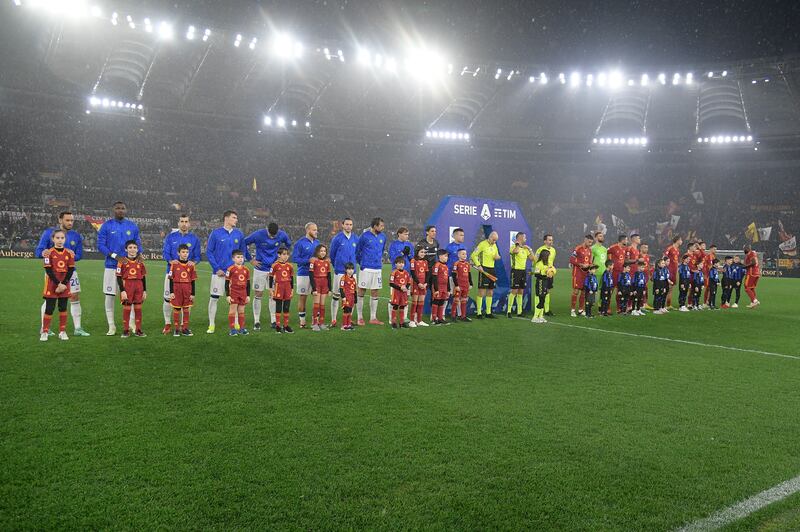 Formazioni Roma Inter