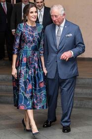 Il Principe Carlo: mostra alla National Gallery con Letizia di Spagna  7