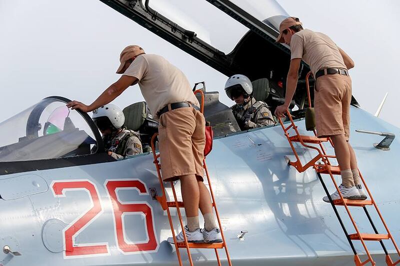 La vita quotidiana in una base russa in Siria 8