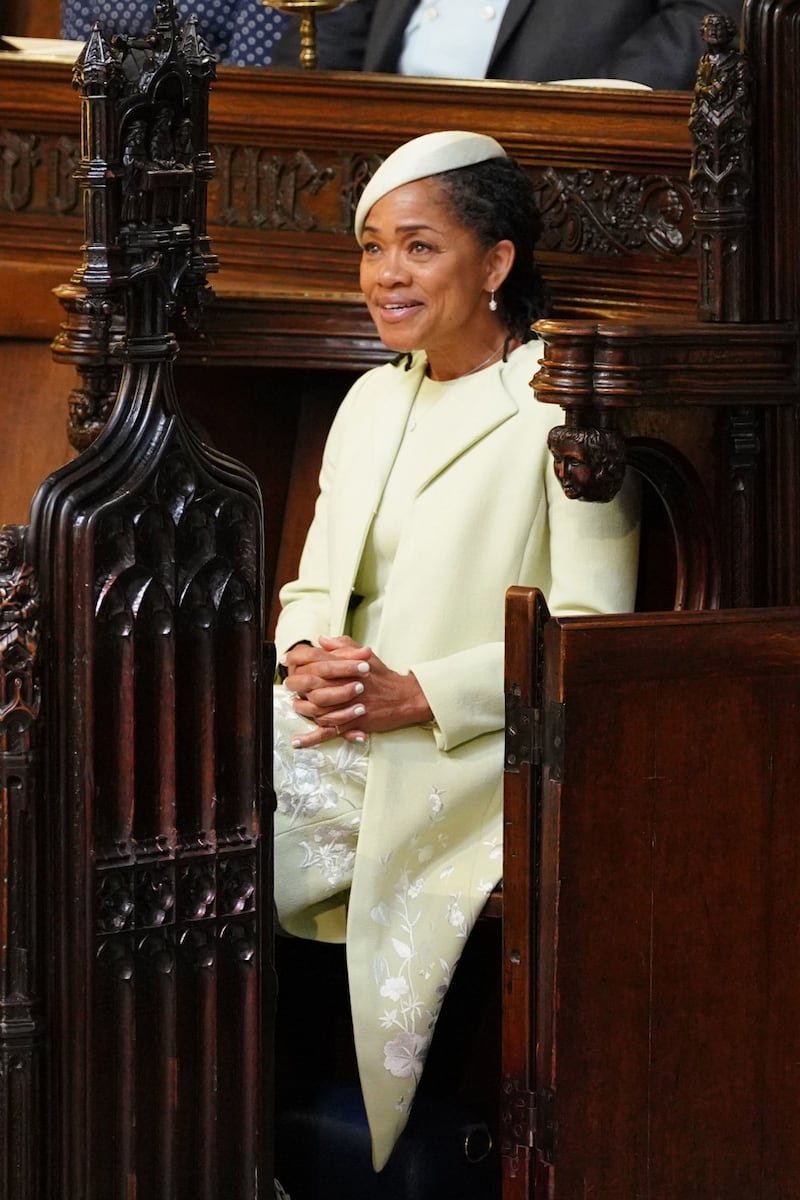 Harry e Doria Ragland al Royal Wedding: le foto 4