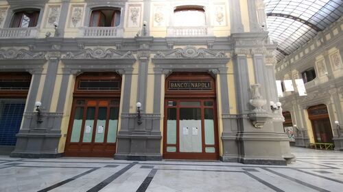 La desolazione della Galleria Principe di Napoli 1