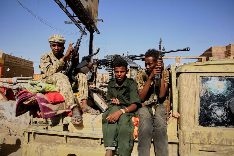 Adolescenti e bambini soldato in Sudan