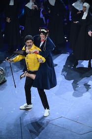 Sanremo 2019: i look di Virginia Raffaele per la prima serata 6
