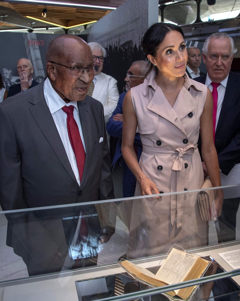 Meghan Markle, l'omaggio a Nelson Mandela: foto 2